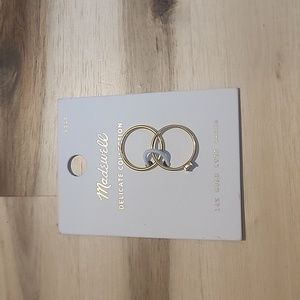 Madewell Delicate Collection Stacking Rings Set